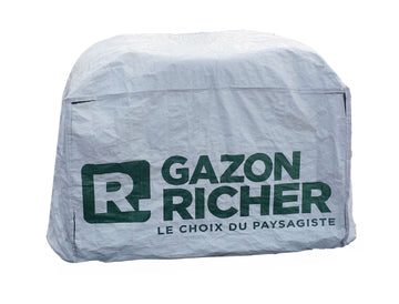 Toile d'arrimage réfléchissante pour gazon en plaques palletisé