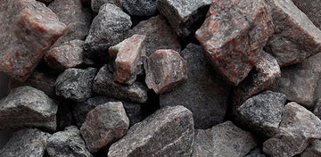 ¾" decorative stone