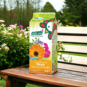 100% natural fertilizer Flowers, Perennials & Annuals 1.5kg