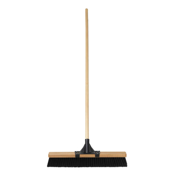 Garant Stiff Bristle Broom for Rough Surfaces